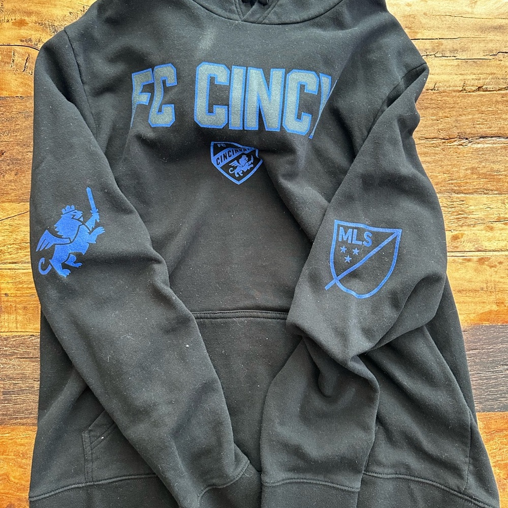 FC Cincinnati Fanatics Black Hoodie